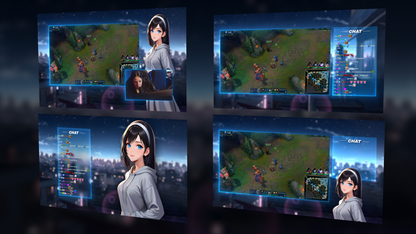 Evening Escape Twitch Animated Overlay Pack